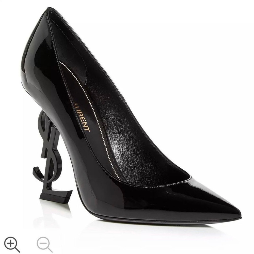 Saint Laurent Opyum Point-Toe Patent Leather Pumps